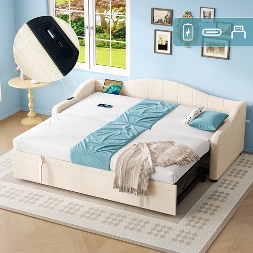 Daybed sofa bed - bed, with