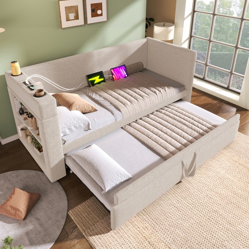 Upholstered daybed sofa - upholstered,