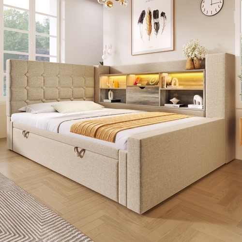 Daybed with pull out trundle - out,