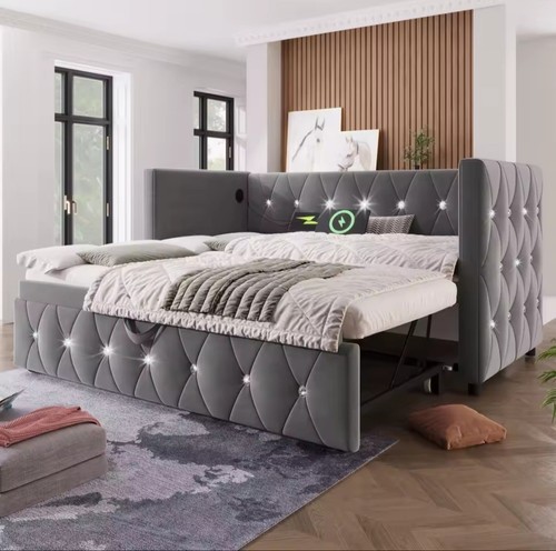 Daybed single upholstered bed