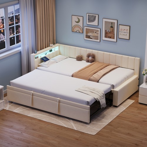 Daybed with pull out - with,