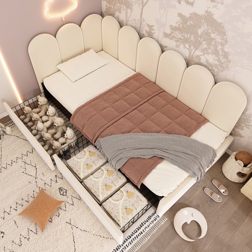 Plush velvet upholstered - velvet,
